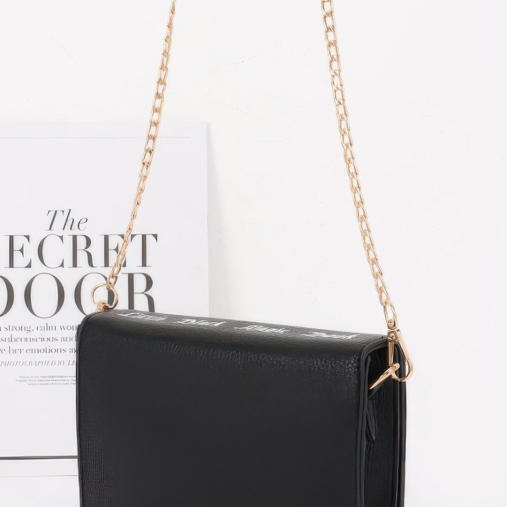 Chic Black Magic Book Clutch - Picture 3 of 5